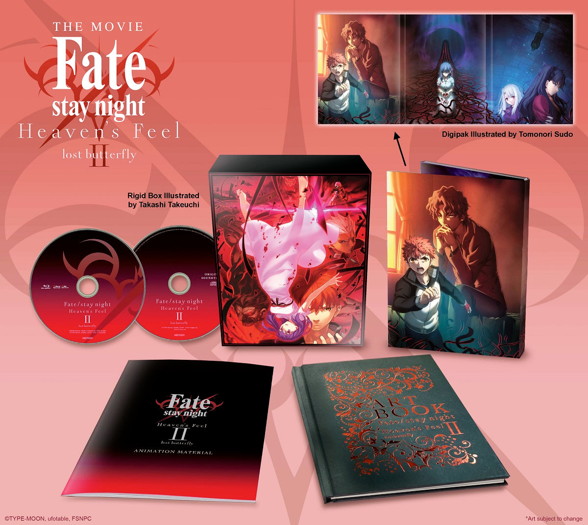 Fate Stay Night Heavens Feel II Lost Butterfly - Limited Edition Blu-ray