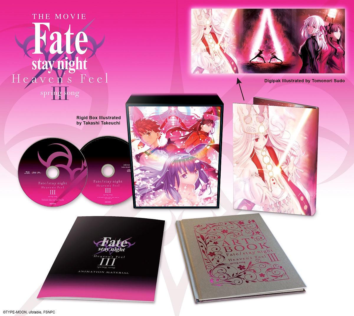 Fate Stay Night Heavens Feel III Spring Song - Limited Edition Blu-ray