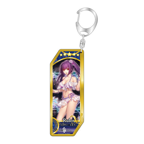 Fate/Grand Order Servant Keychain - Ruler/Scathach-Skadi